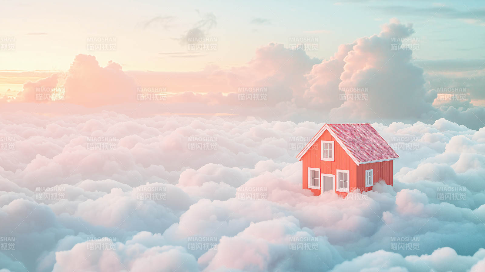 云端上的家园图片