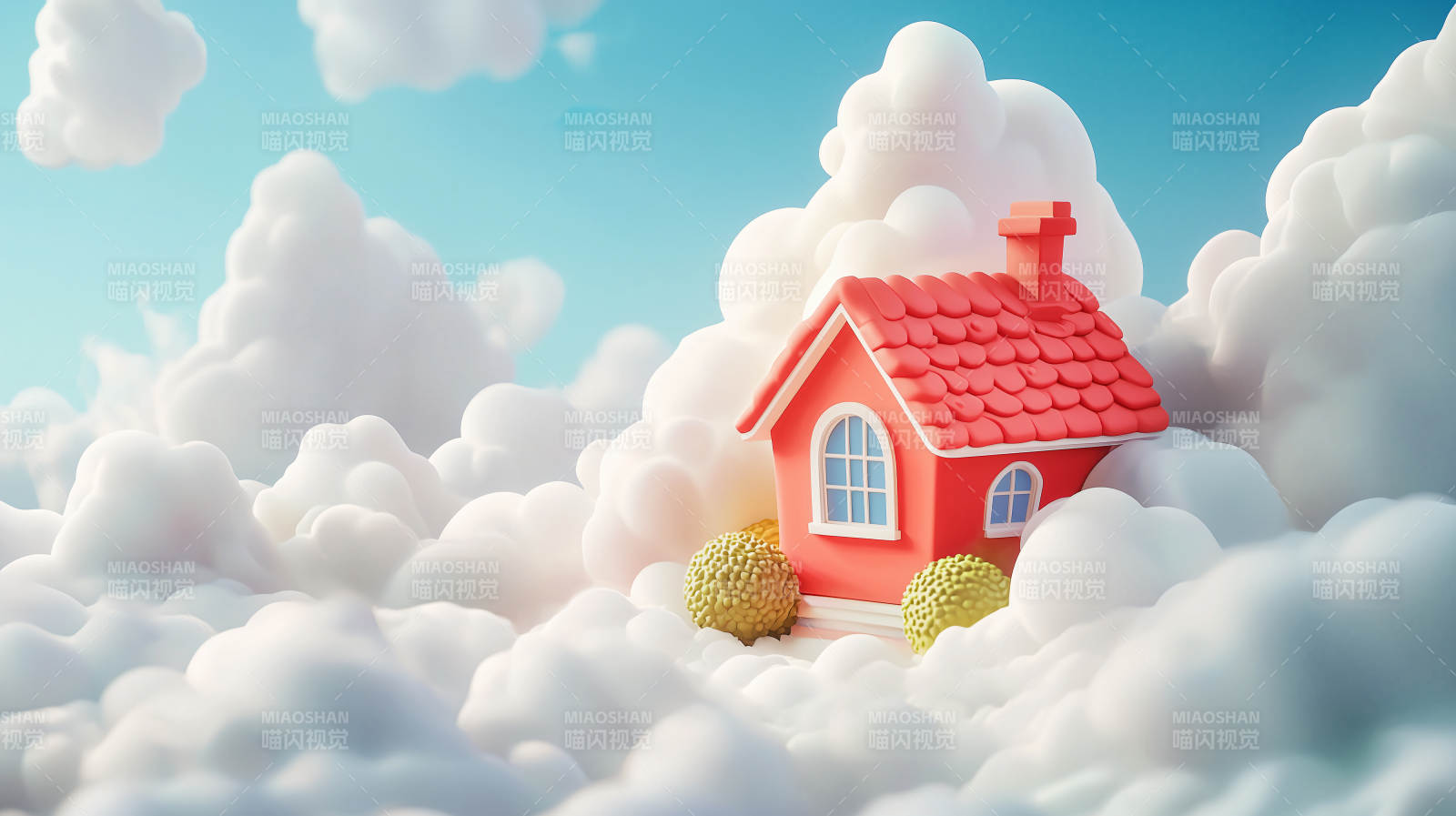 云端上的家园图片