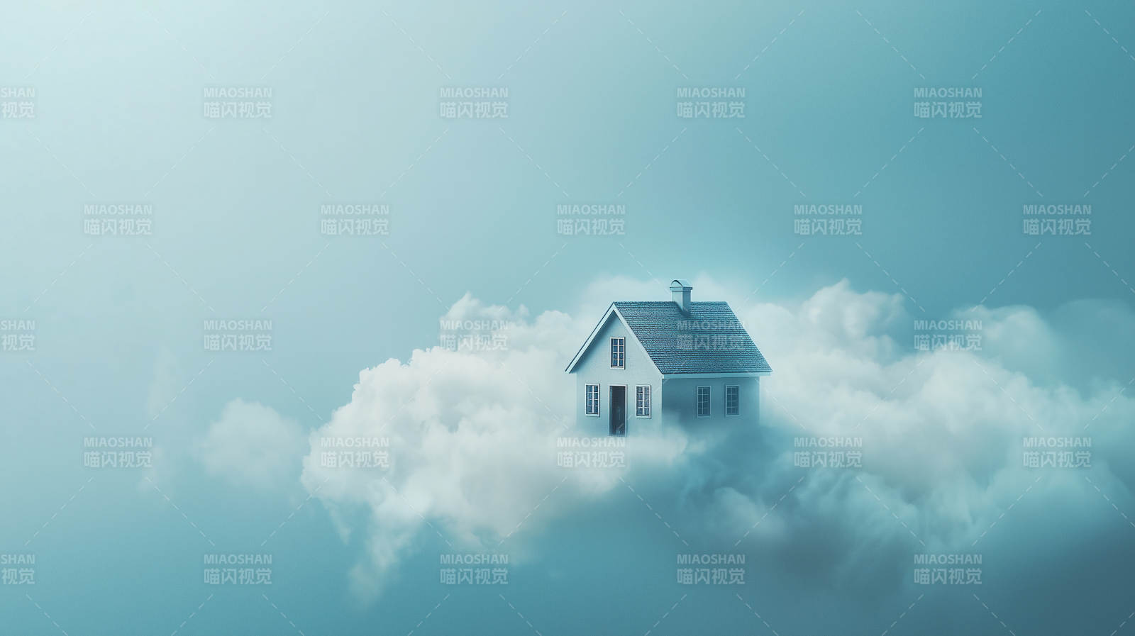 云端上的家园图片