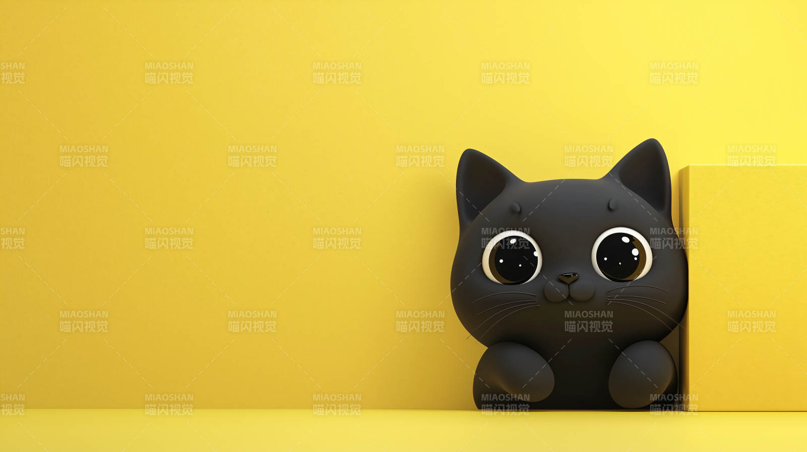 角落里的猫咪图片