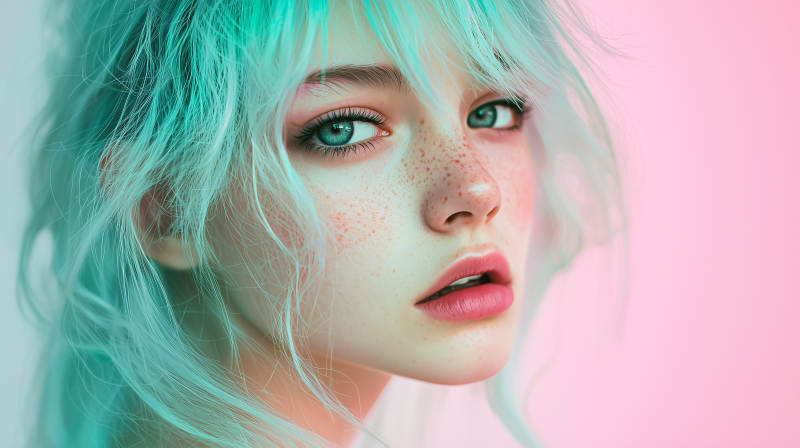 梦幻甜美少女图片