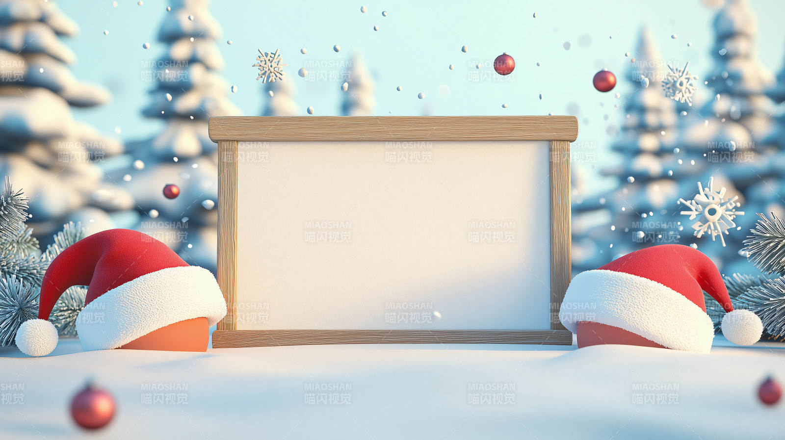 圣诞节贺卡设计元素图片