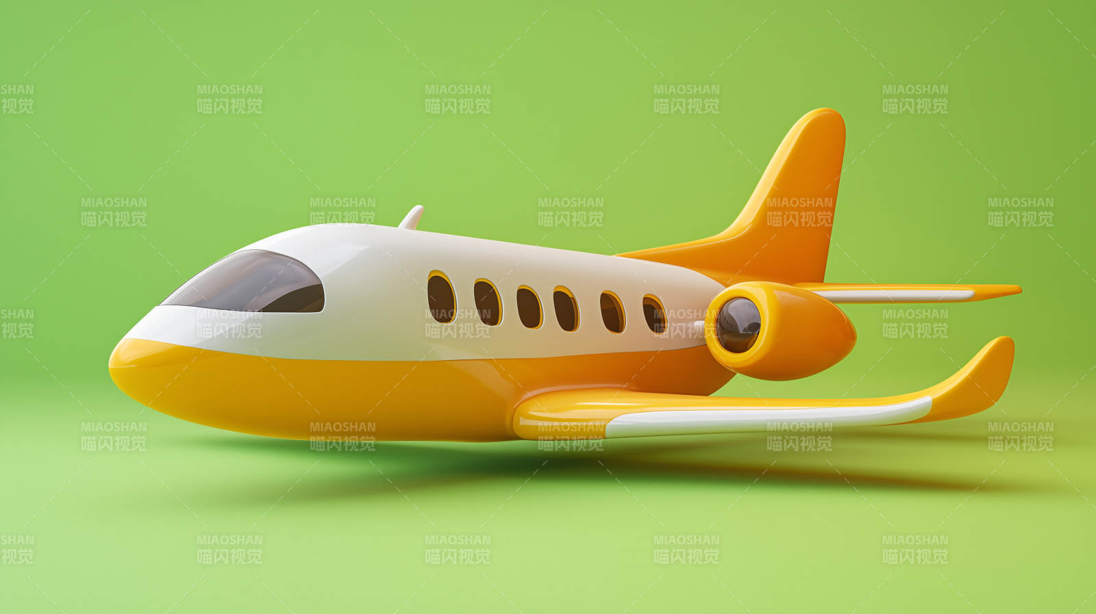 卡通飞机模型图片