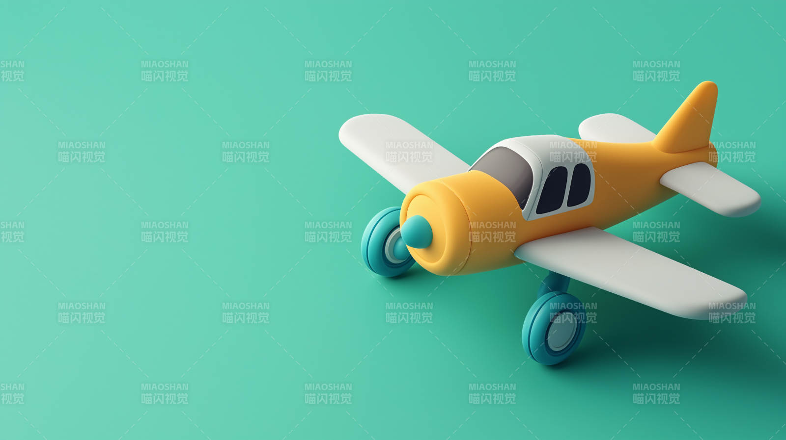 卡通飞机模型图片