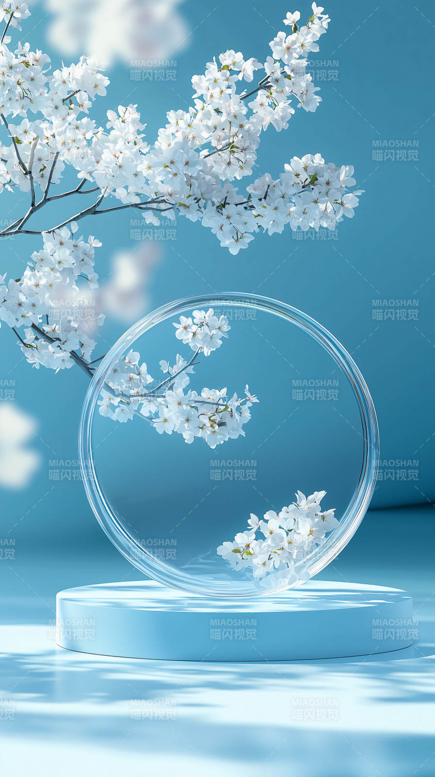 唯美樱花意境写真图片