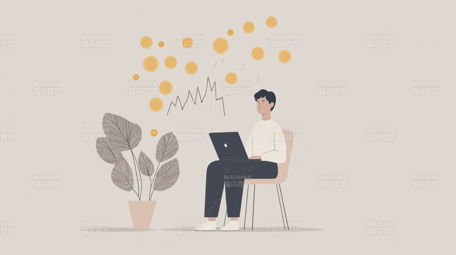 职场人士办公场景图片