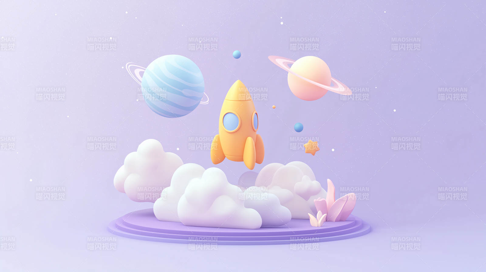 梦幻宇宙火箭之旅图片