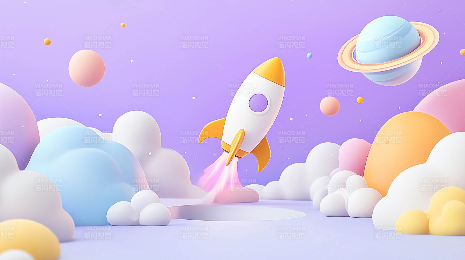 梦幻宇宙火箭之旅图片