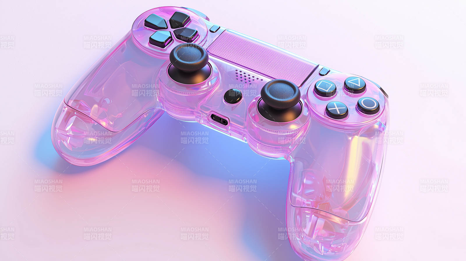 游戏手柄特写图片