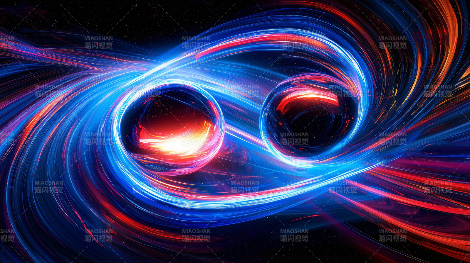 光影交织的宇宙奇观图片