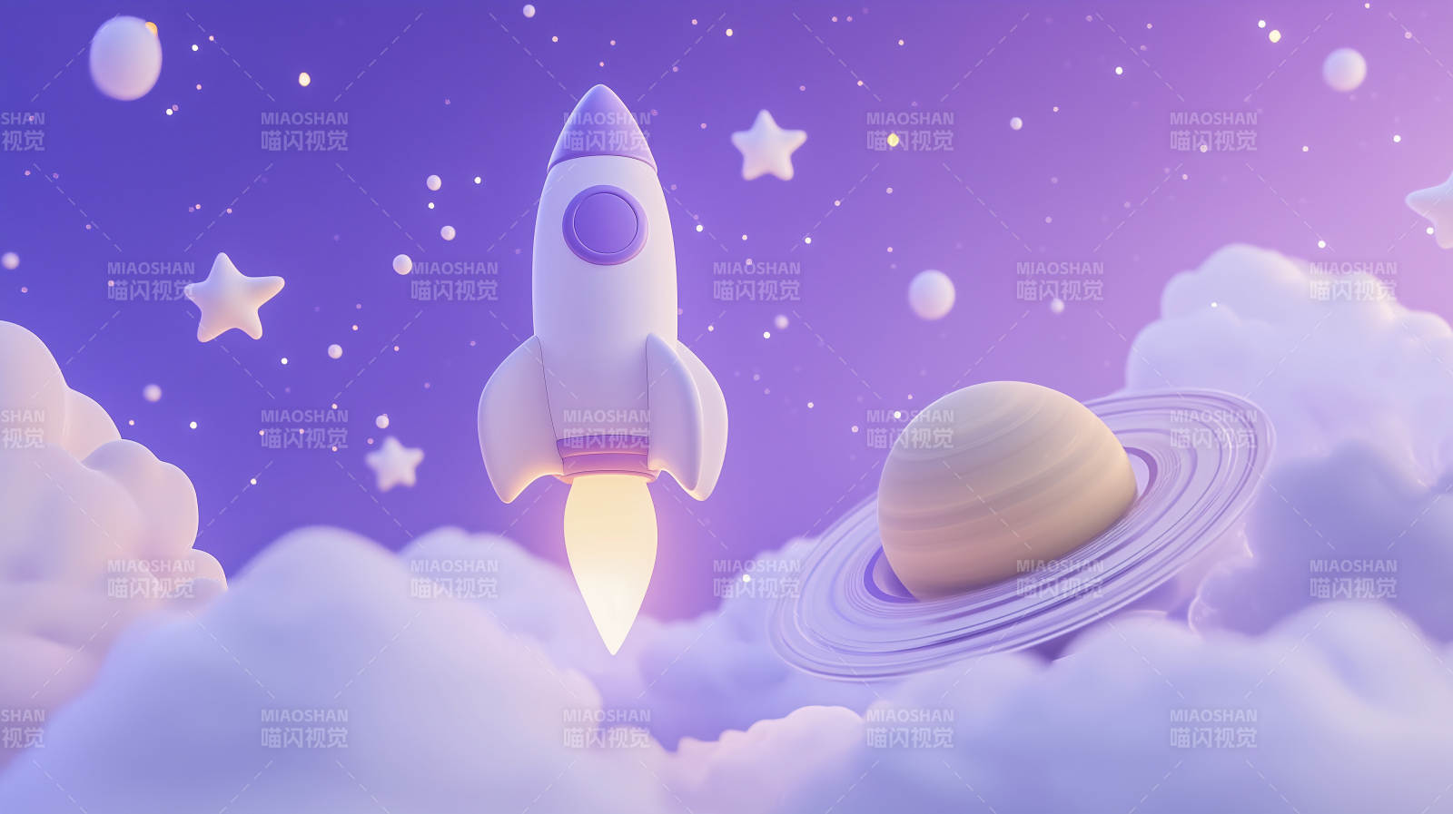 梦幻宇宙火箭之旅图片