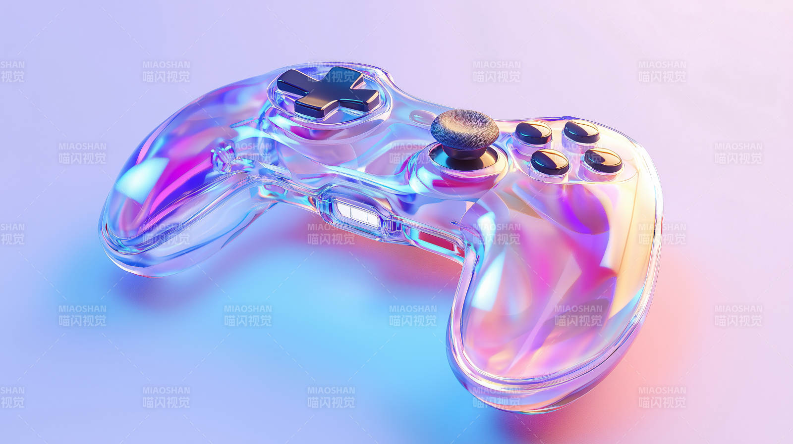 游戏手柄特写图片