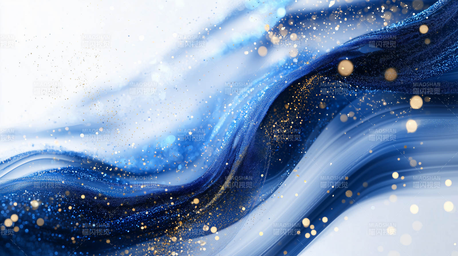 蓝色星河梦幻轻纱图片