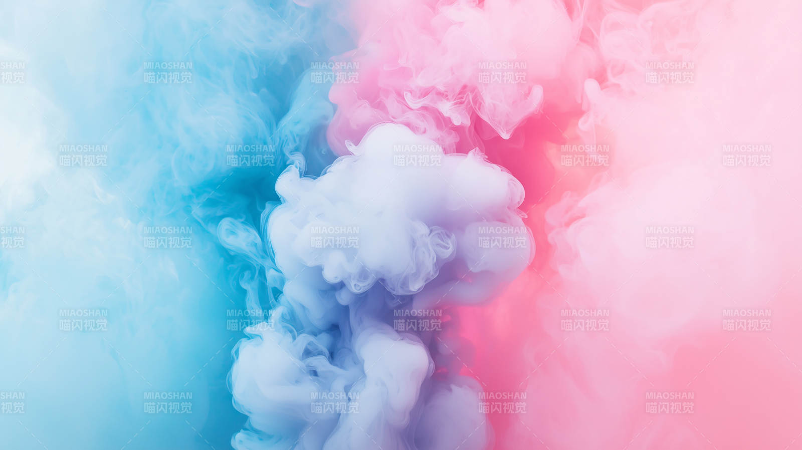 彩色烟气艺术图片
