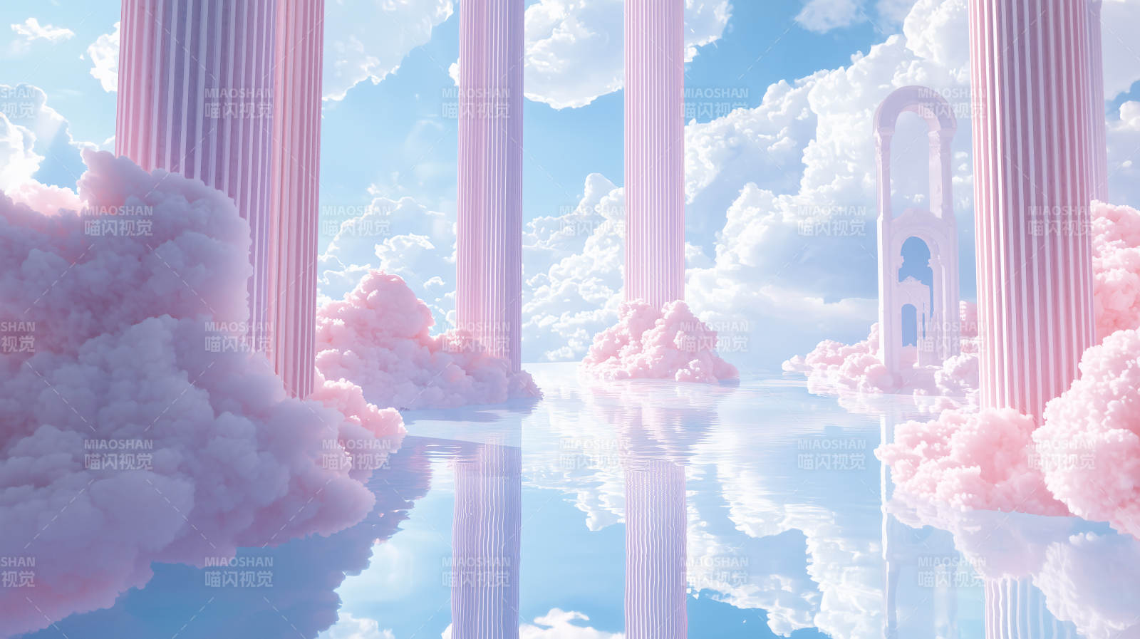 梦幻云海仙境图片