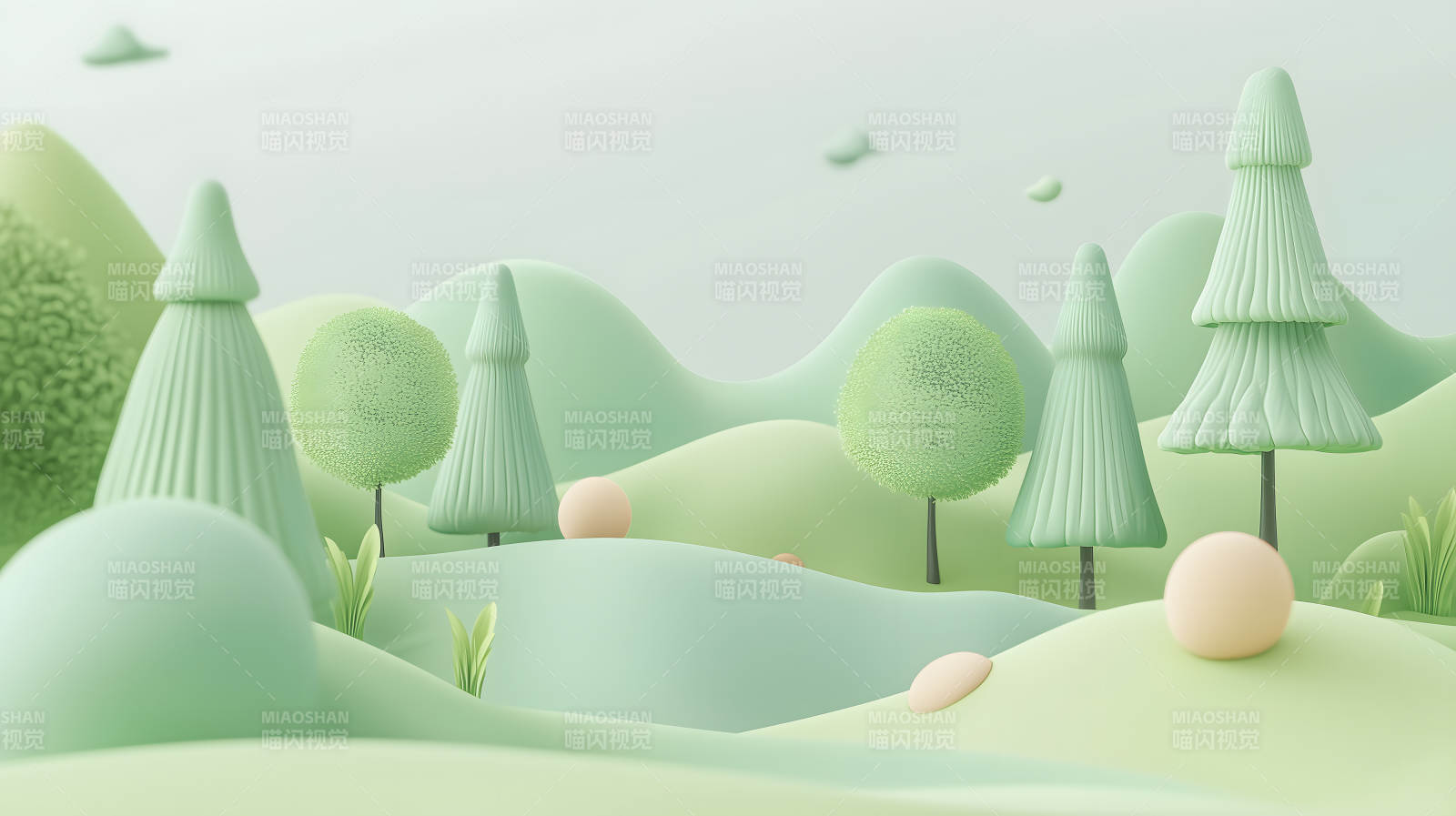 绿野仙踪般的清新世界图片