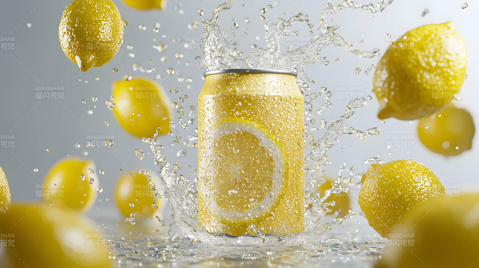 柠檬汽水的清爽一夏图片