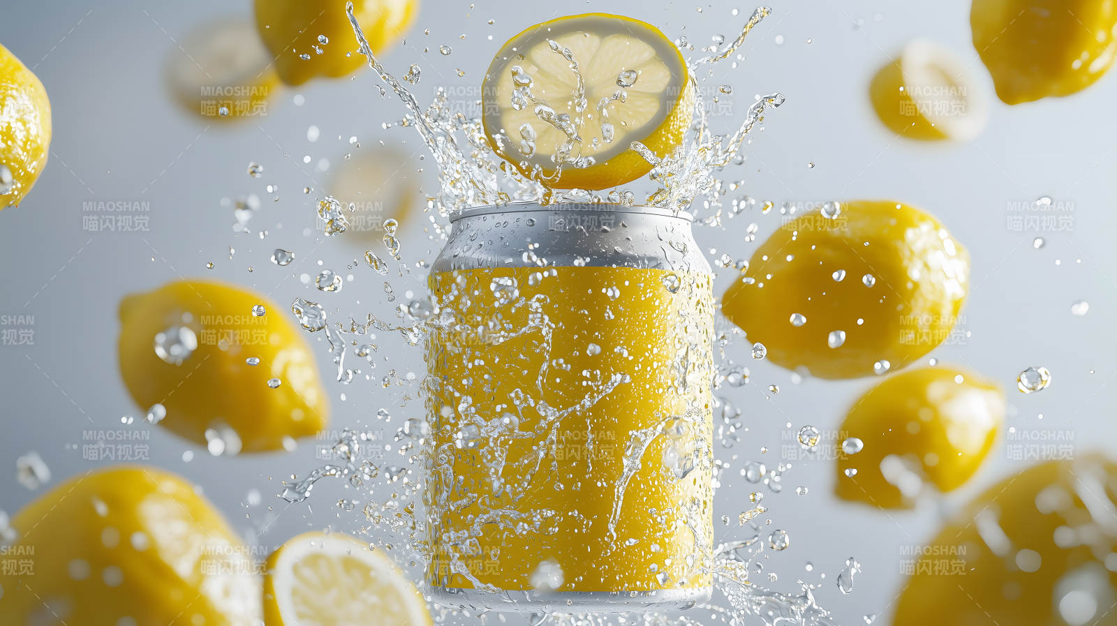 柠檬汽水的清爽一夏图片