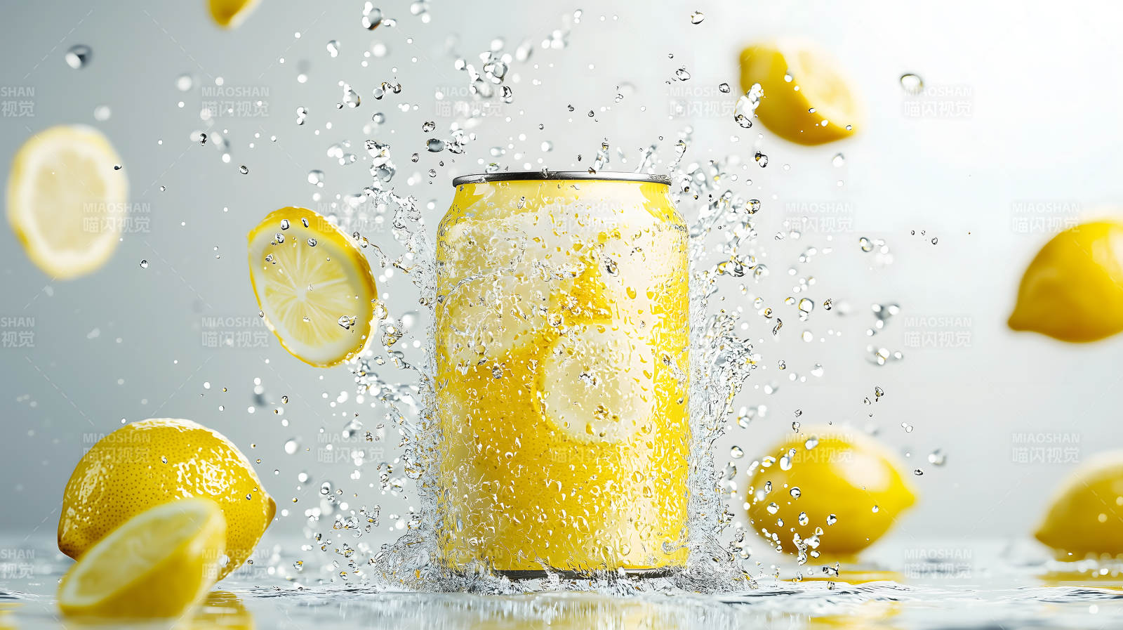 柠檬汽水的清爽一夏图片
