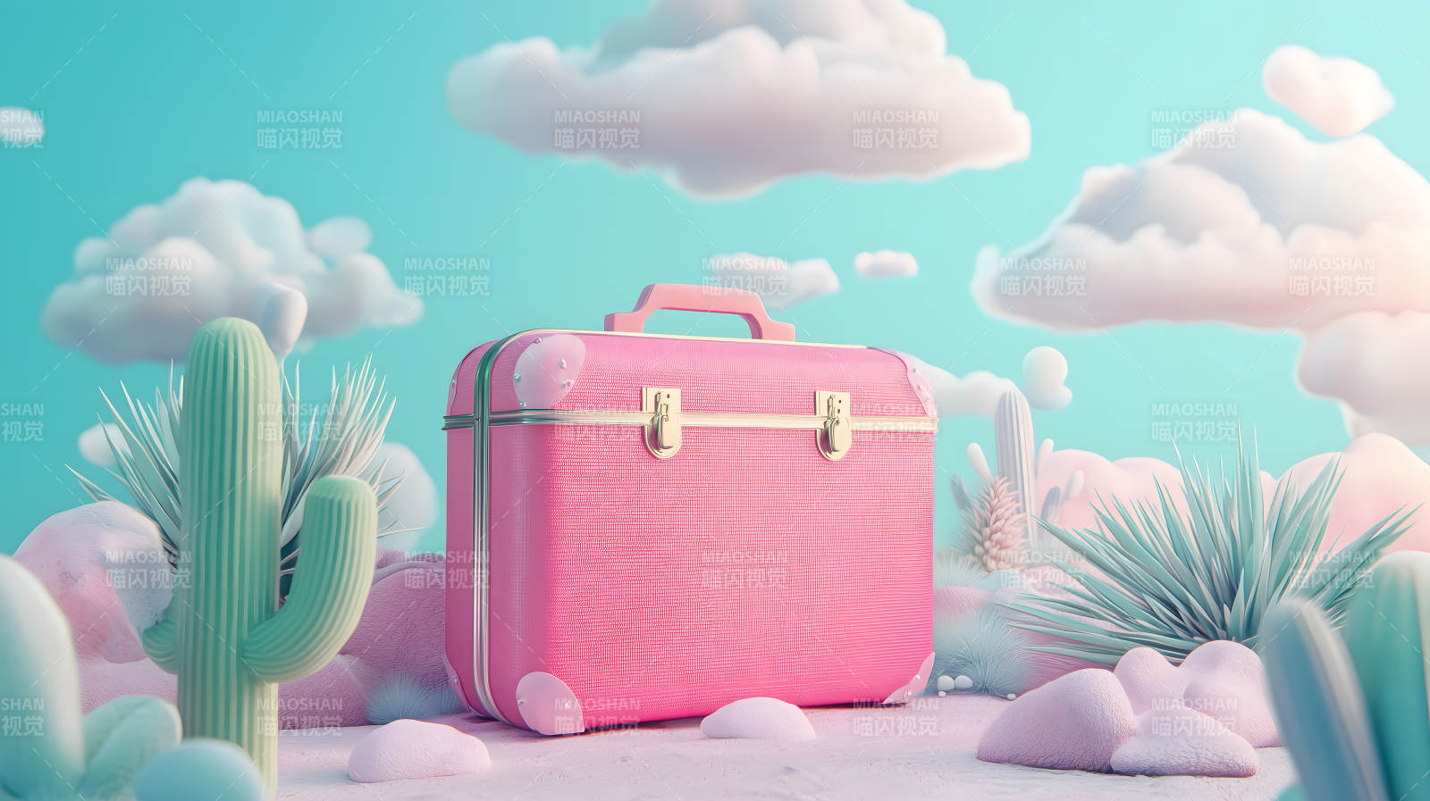 梦幻仙人掌旅行图片