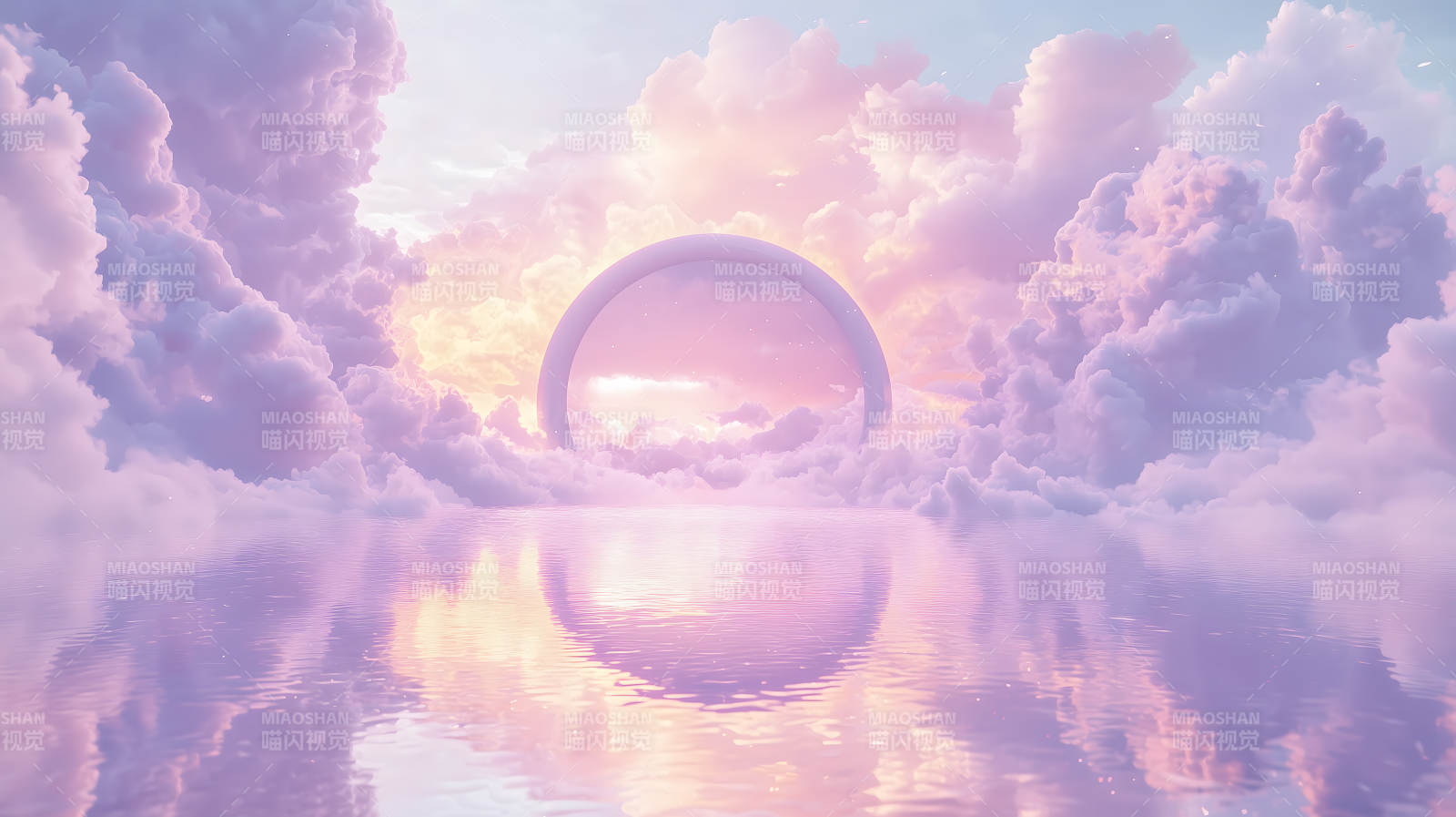 云端之镜的梦幻世界图片