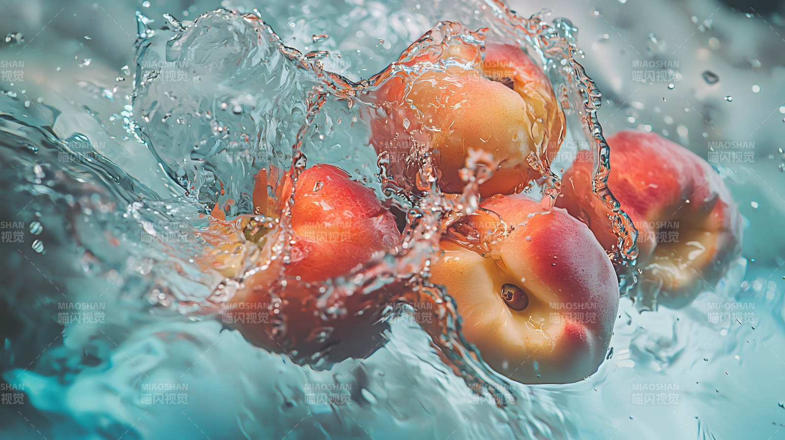 水漾蜜桃的清凉一夏图片