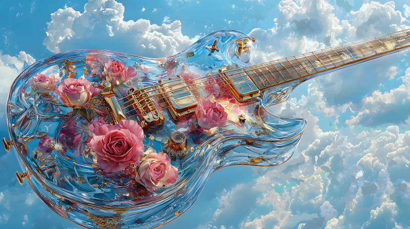 水晶玫瑰的梦幻乐章图片