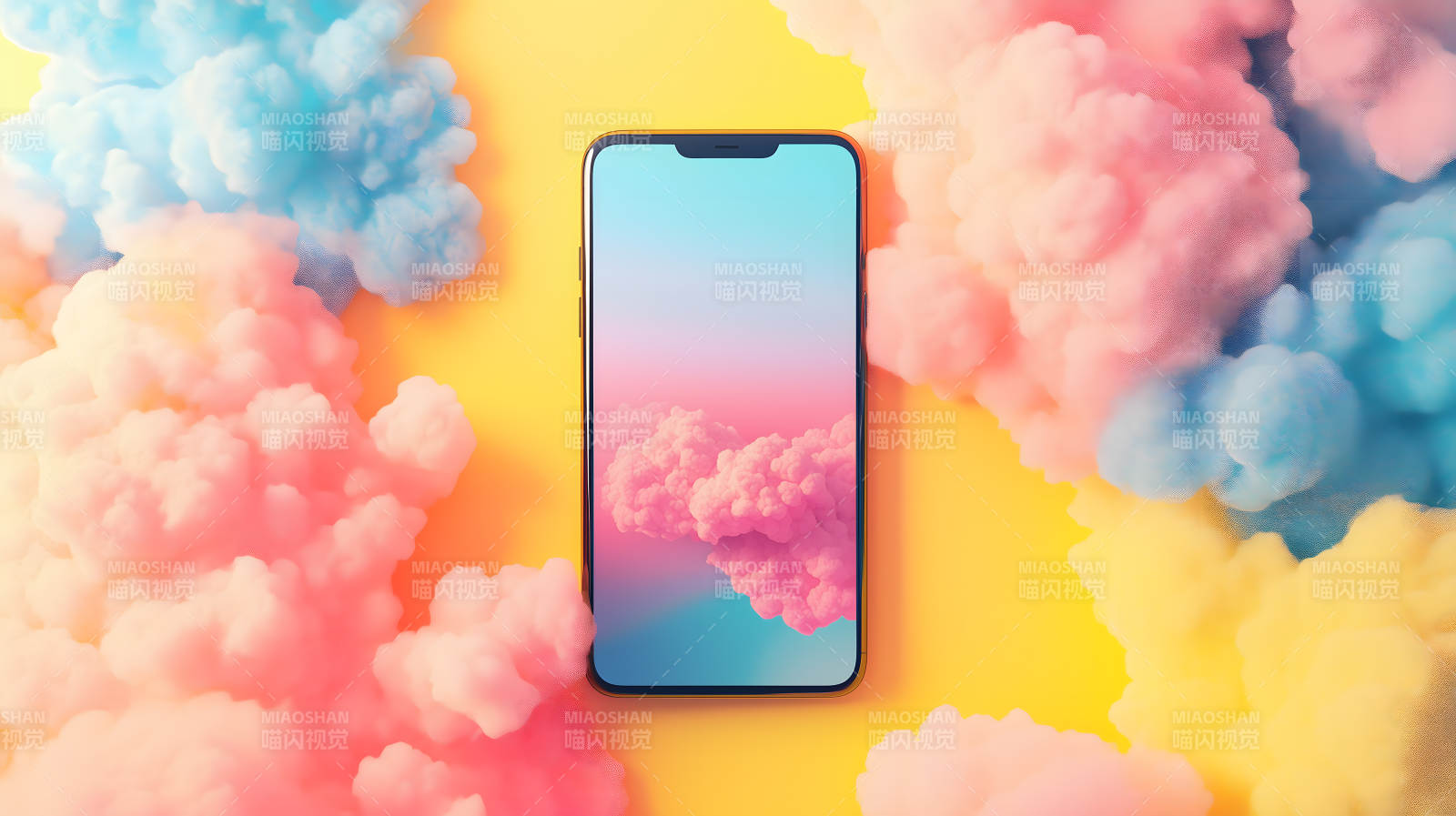 梦幻色彩的手机意境图片