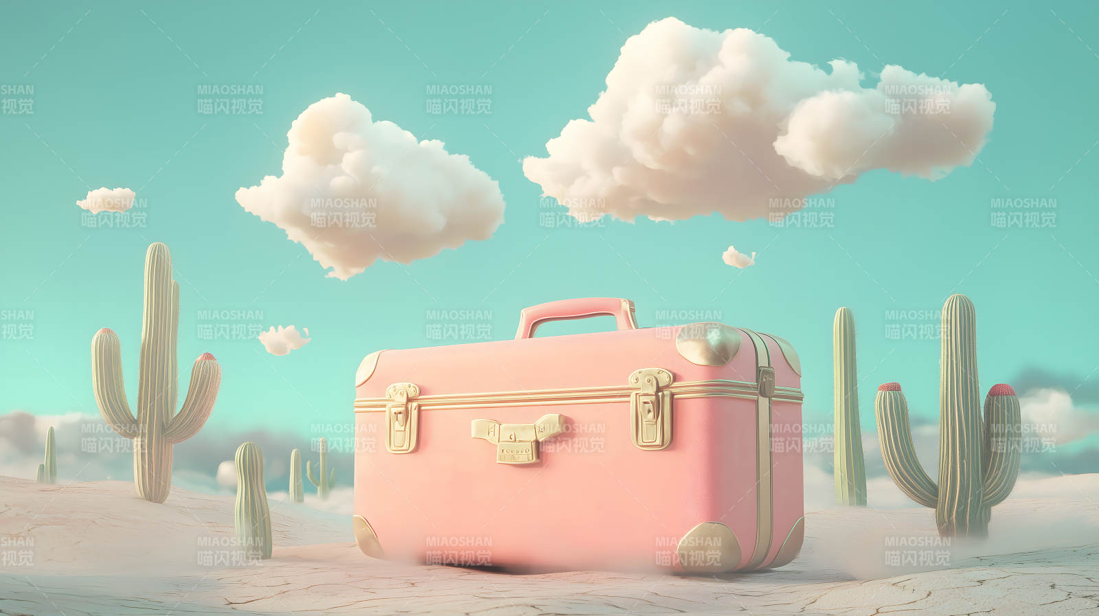 梦幻仙人掌旅行图片