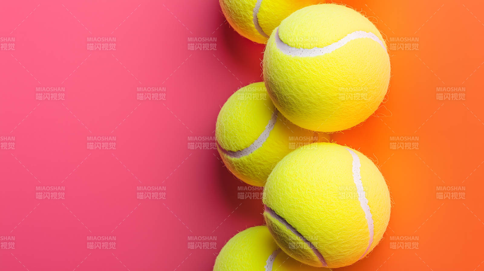 活力四射的网球运动图片