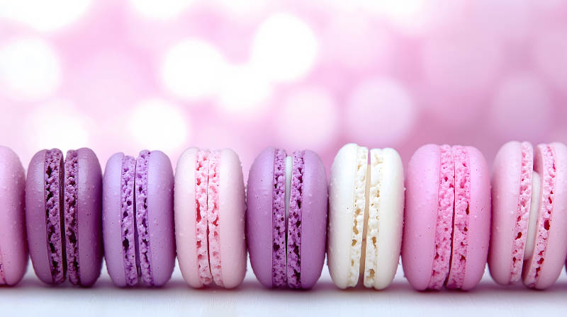 马卡龙的甜蜜絮语图片