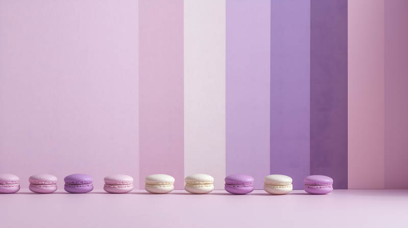 马卡龙的甜蜜絮语图片