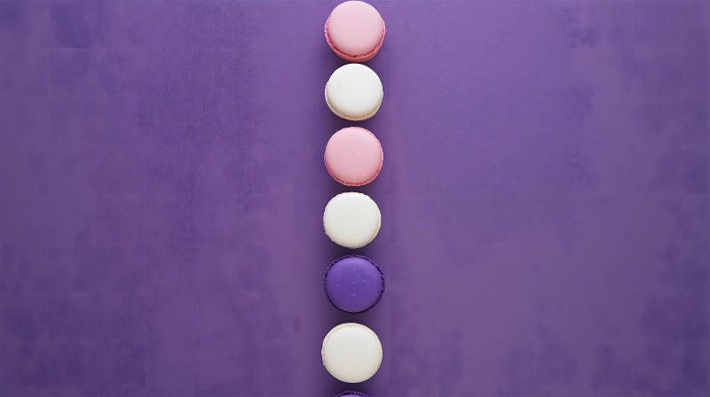 马卡龙的甜蜜絮语图片