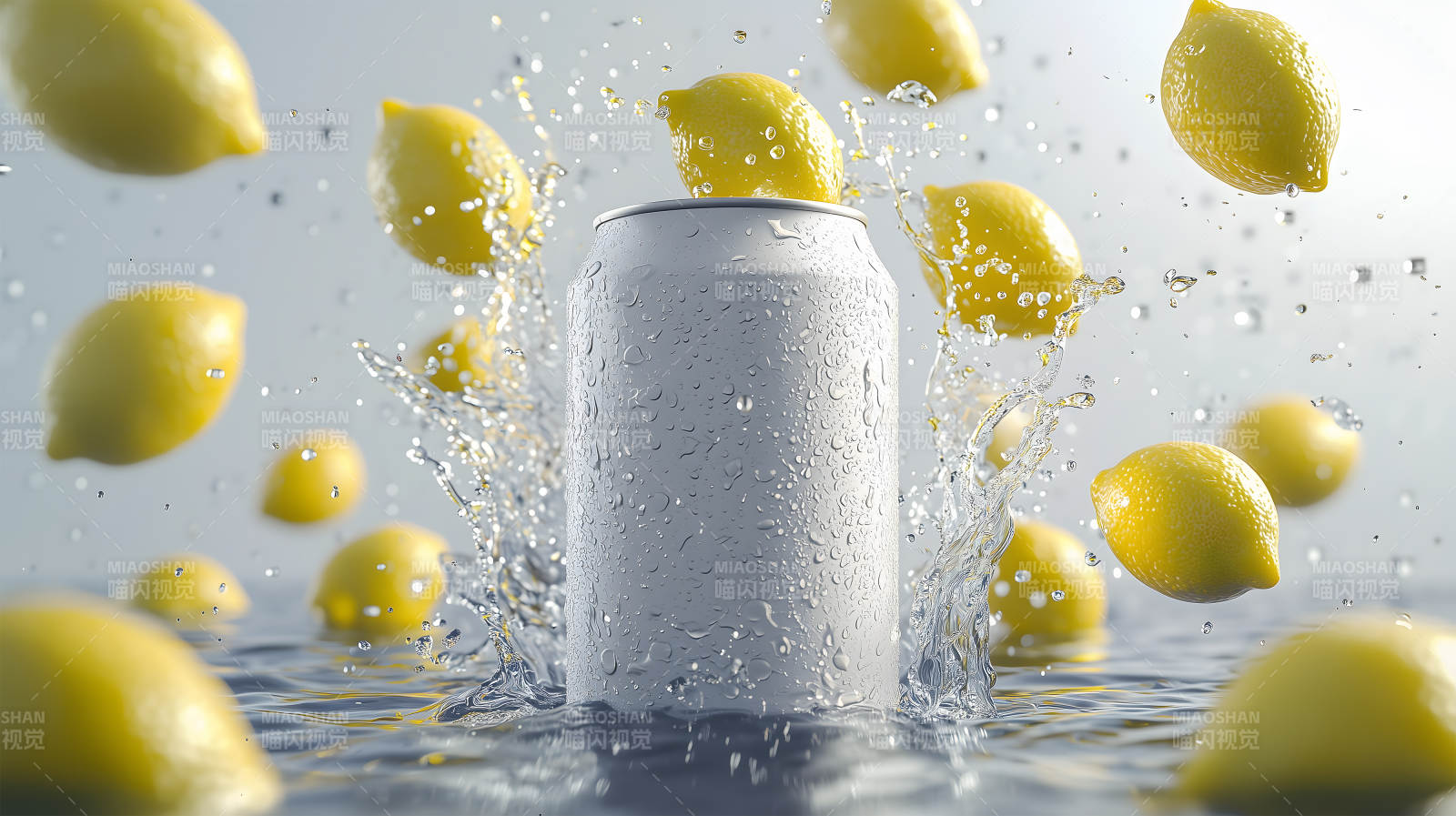 柠檬汽水的清爽一夏图片