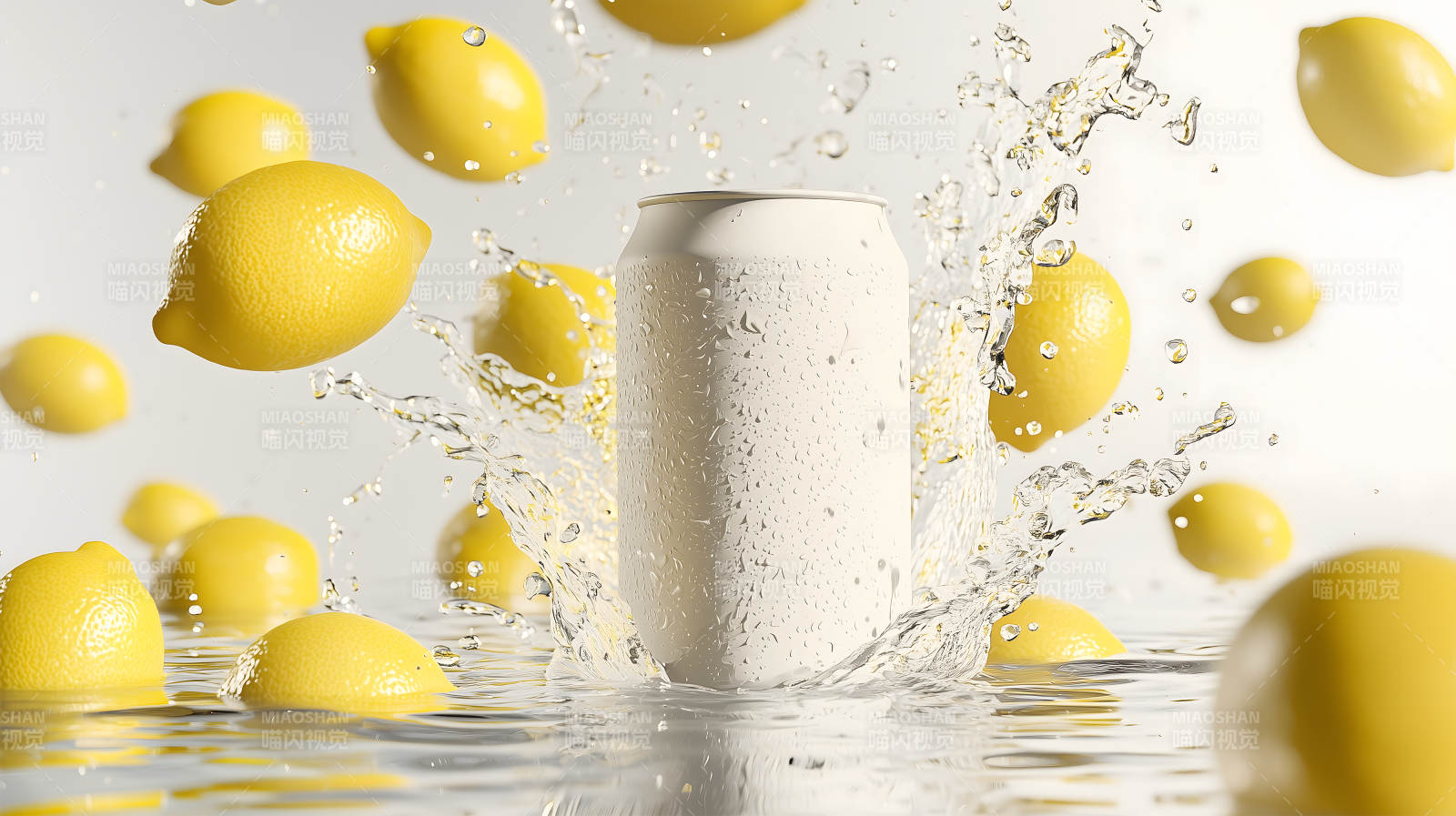 柠檬汽水的清爽一夏图片