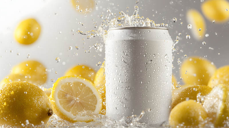 柠檬汽水的清爽一夏图片