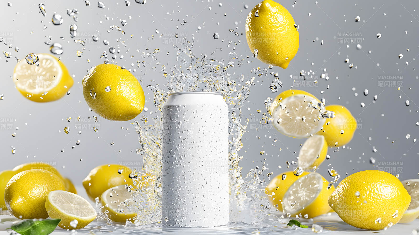 柠檬汽水的清爽一夏图片