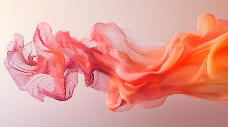 丝绸的流动艺术图片