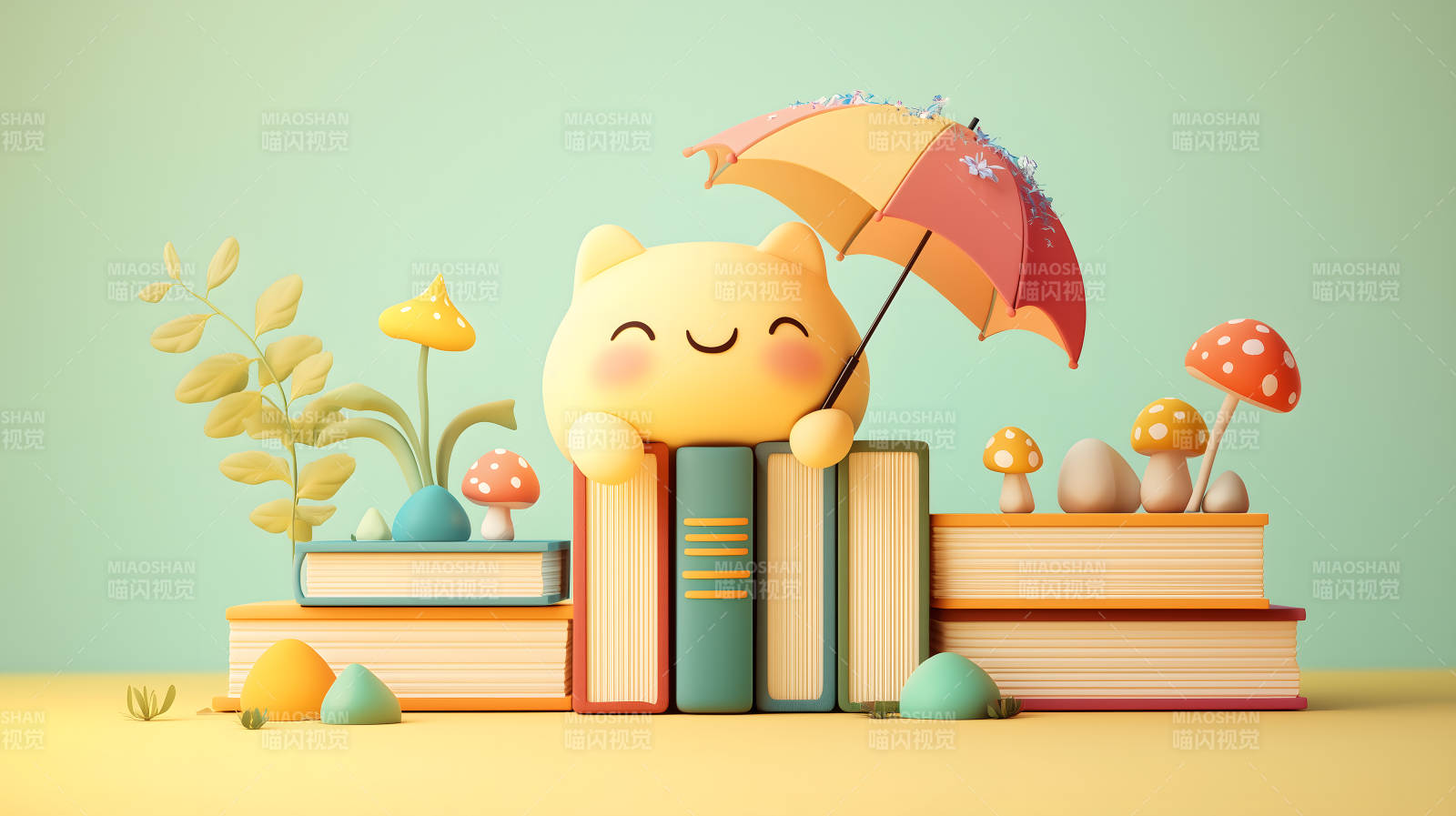 童趣治愈的阅读时光图片