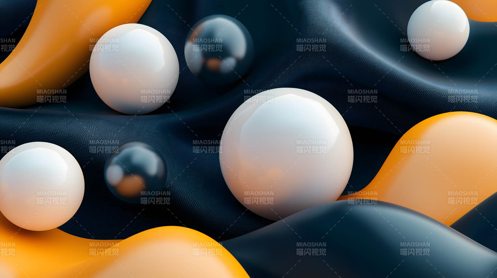 律动空间中的色彩圆舞图片