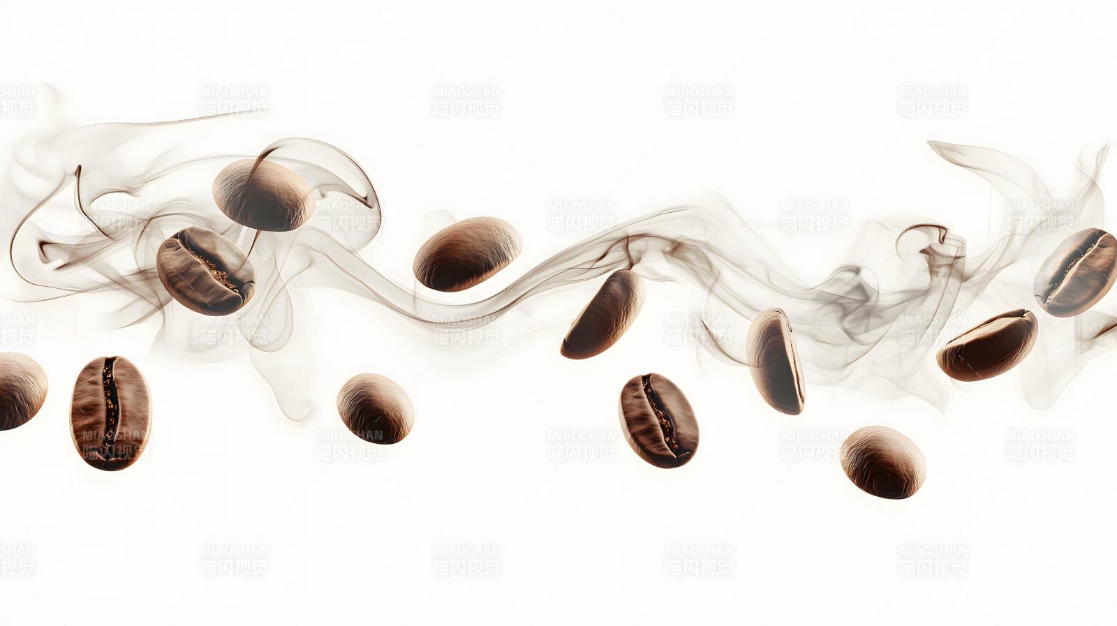 咖啡豆的曼妙舞姿图片