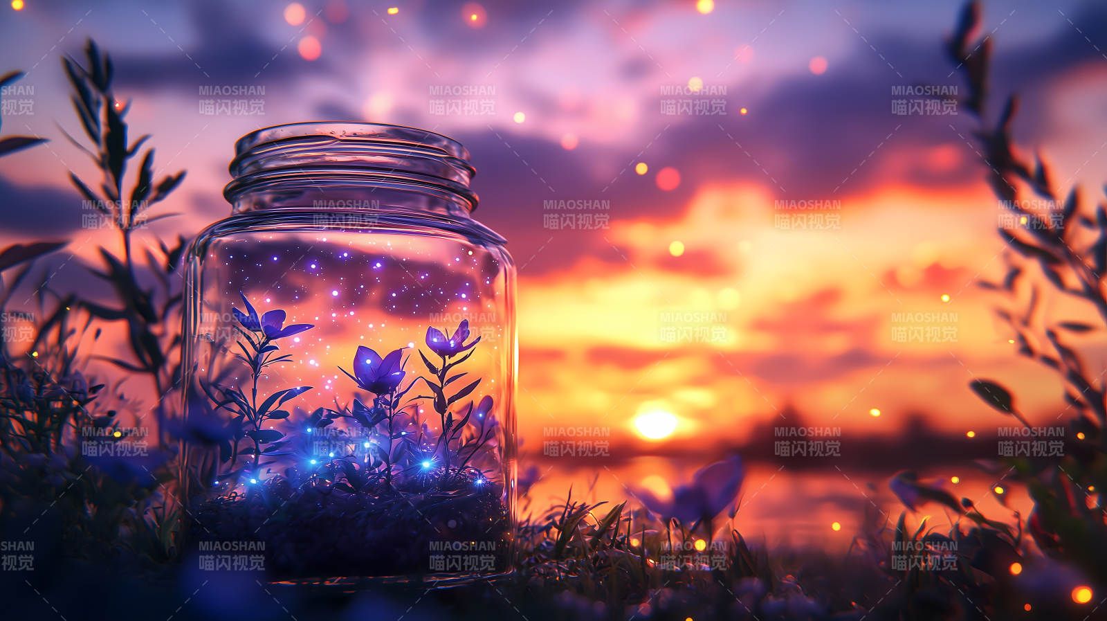 仲夏夜之梦的光影图片