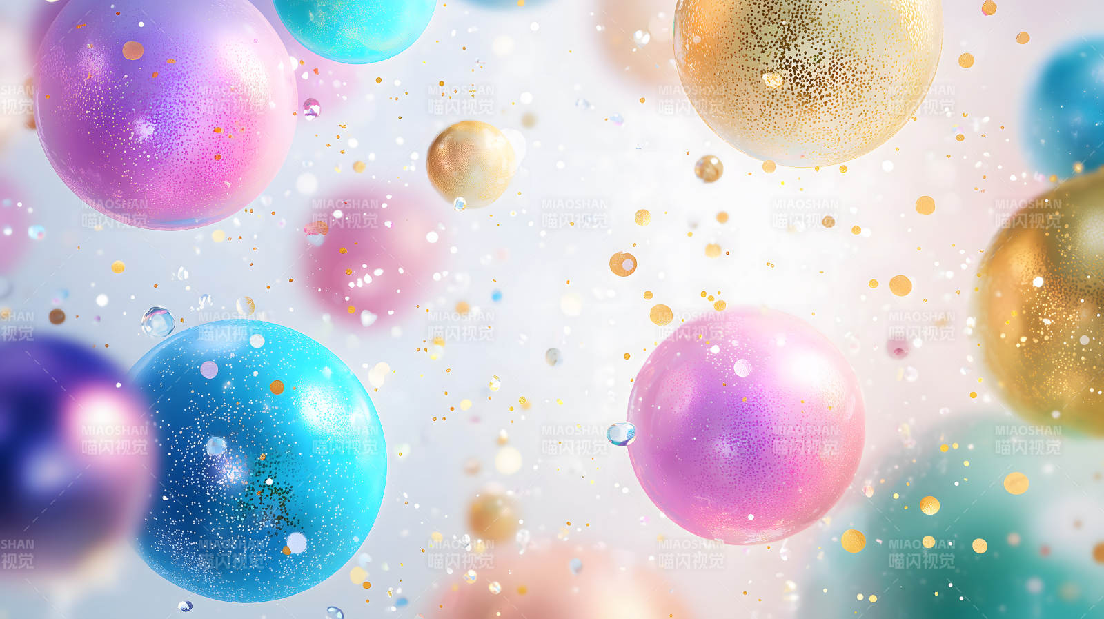 梦幻气泡的奇妙漂浮图片