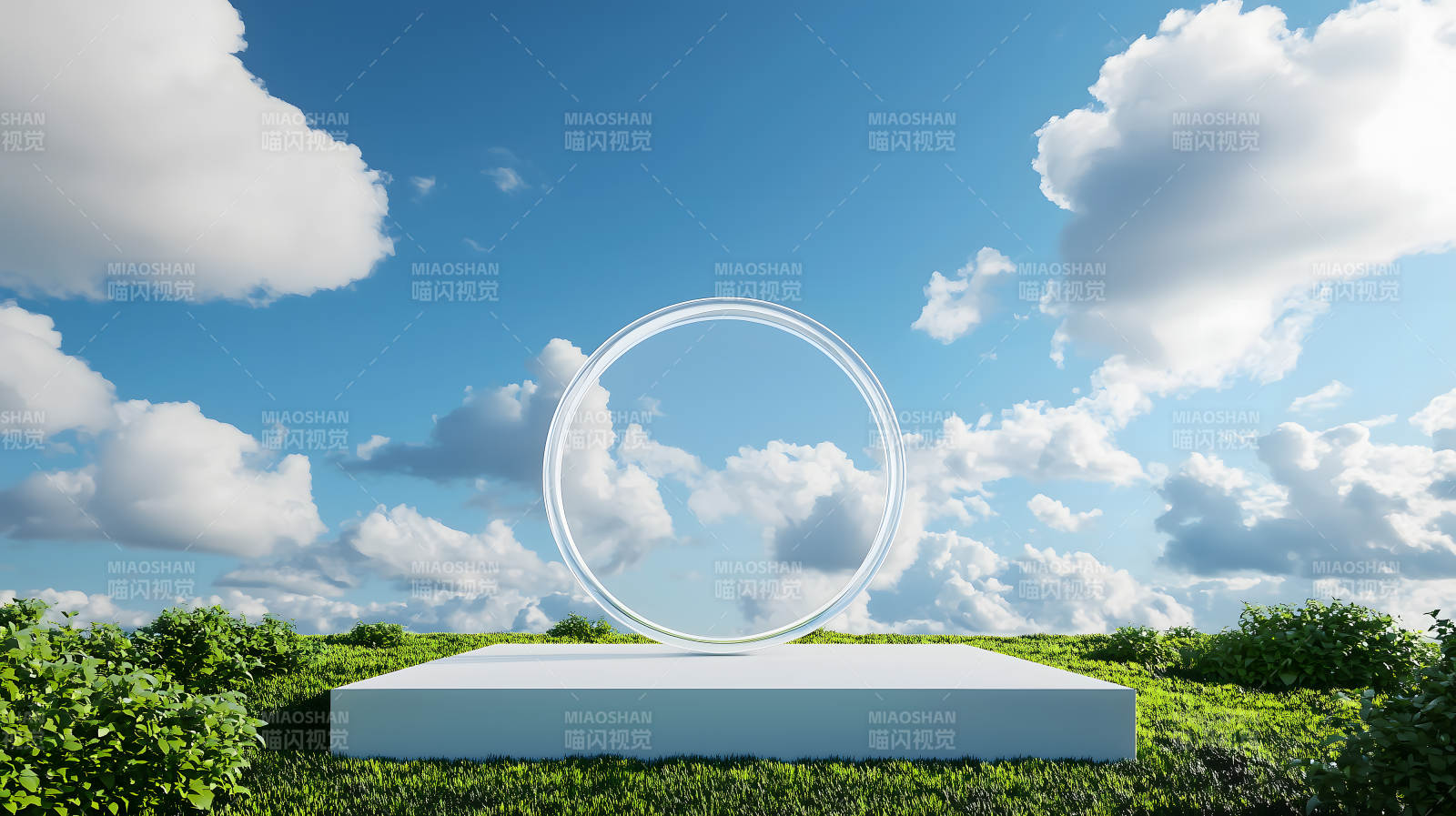 绿野仙境中的几何之美图片