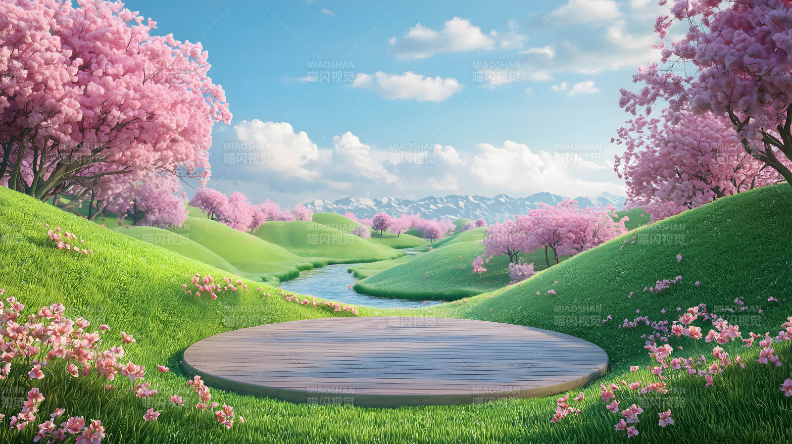 春日樱花烂漫时图片