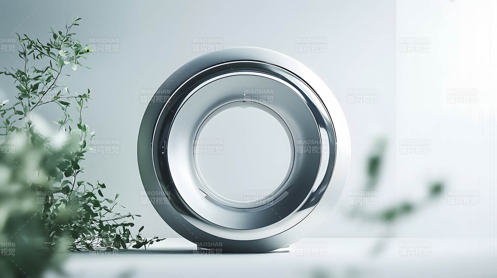 极简主义环形艺术装置图片