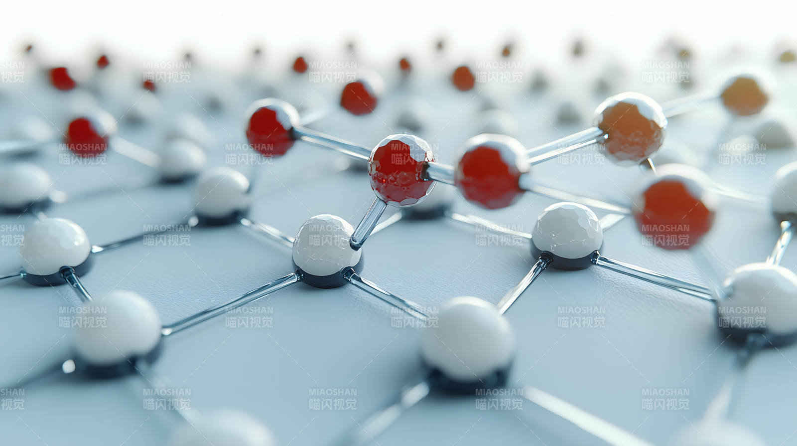 微观分子结构的艺术之美图片