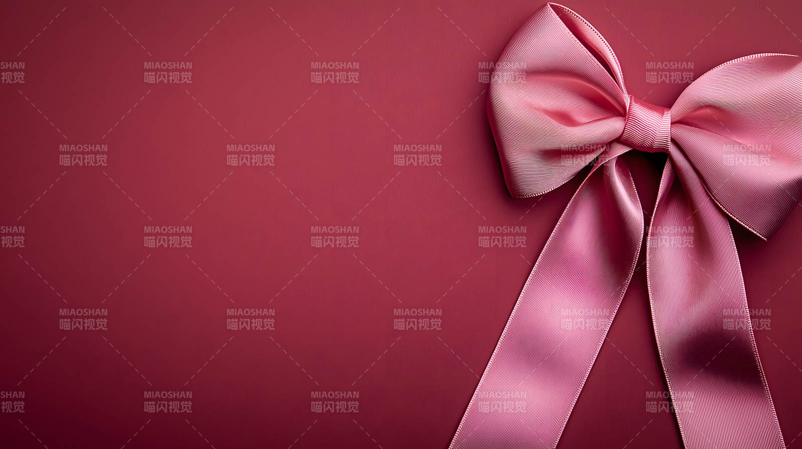 优雅丝带的温柔光影图片