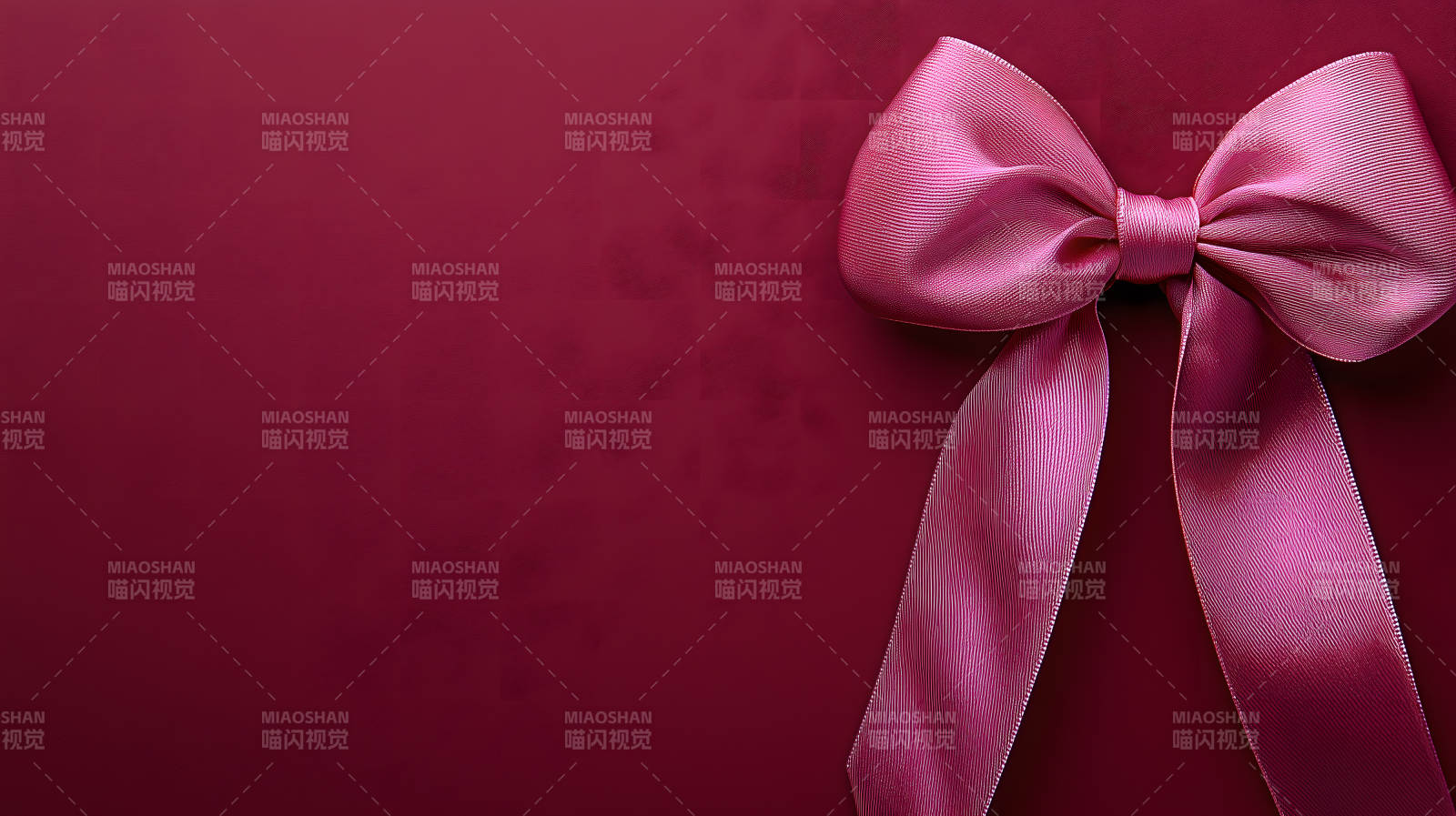 优雅丝带的温柔光影图片