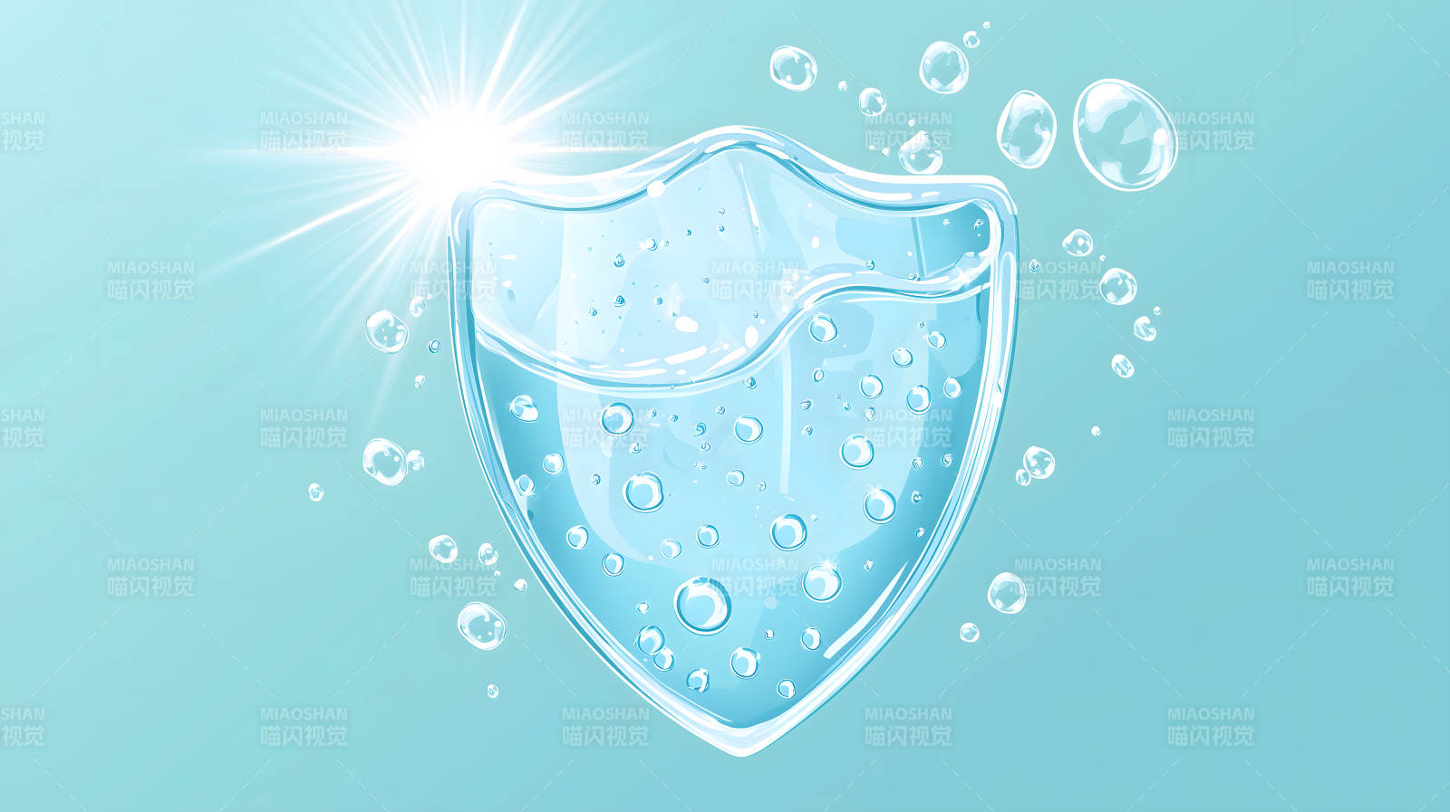 守护与纯净的象征图片